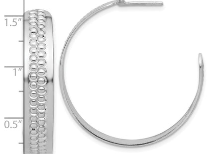 Sterling Silver Earrings Style QE17016 - Classique Jewelry Inc.