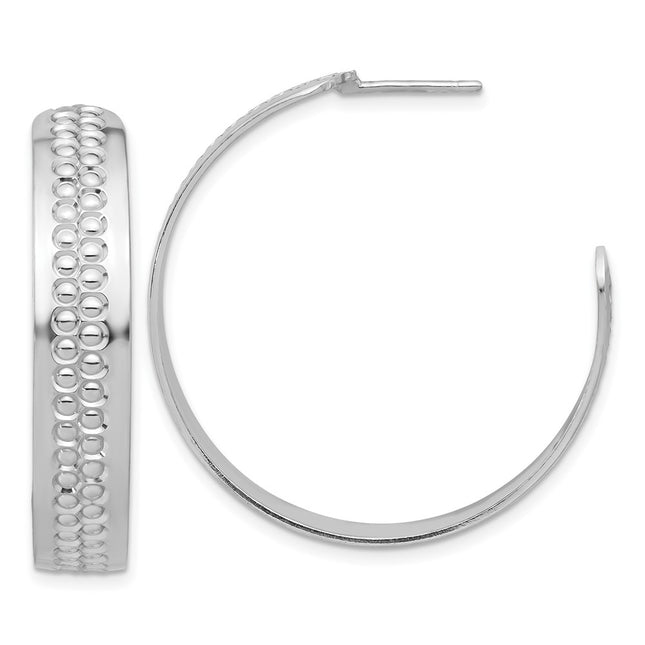 Sterling Silver Earrings Style QE17016 - Classique Jewelry Inc.