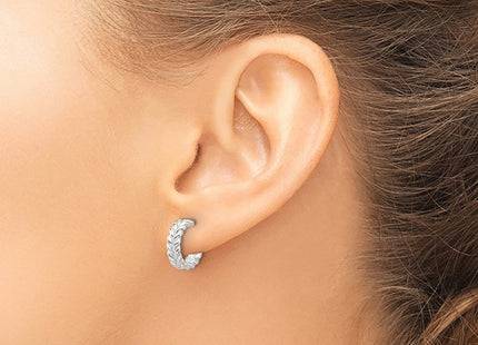 Sterling Silver Earrings Style QE17019 - Classique Jewelry Inc.