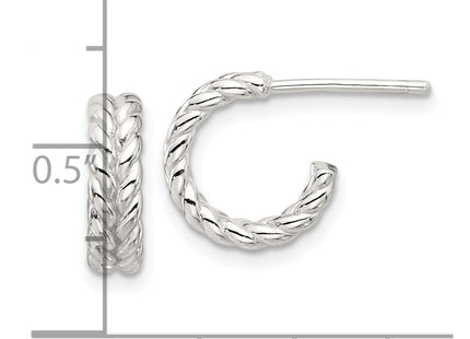Sterling Silver Earrings Style QE17019 - Classique Jewelry Inc.