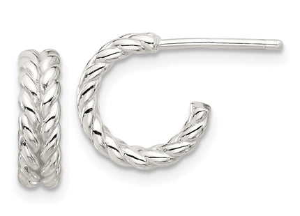 Sterling Silver Earrings Style QE17019 - Classique Jewelry Inc.