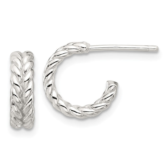 Sterling Silver Earrings Style QE17019 - Classique Jewelry Inc.