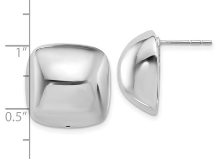 Sterling silver earrings, further view