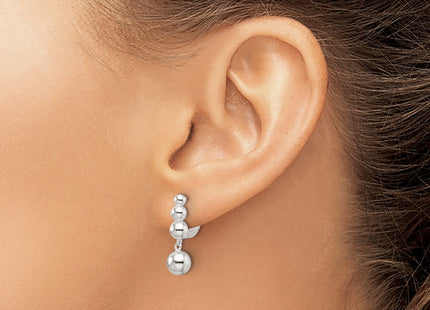 Sterling Silver Earrings Style QE17027 - Classique Jewelry Inc.
