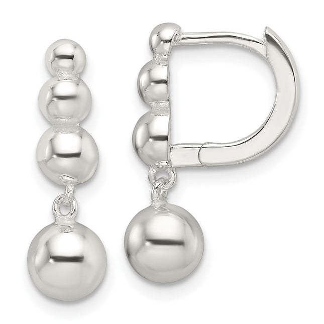 Sterling Silver Earrings Style QE17027 - Classique Jewelry Inc.
