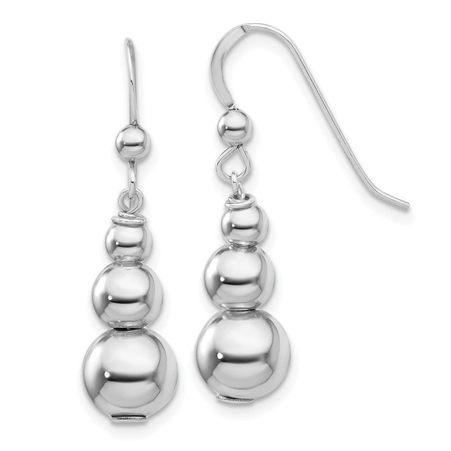 Sterling Silver Earrings Style QE17028 - Classique Jewelry Inc.