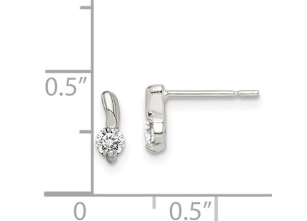 Sterling Silver Earrings Style QE1703 - Classique Jewelry Inc.