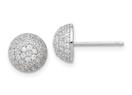 Sterling Silver Earrings Style QE17030 - Classique Jewelry Inc.