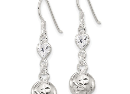 Sterling Silver Earrings Style QE17032 - Classique Jewelry Inc.