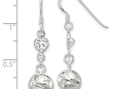 Sterling Silver Earrings Style QE17032 - Classique Jewelry Inc.