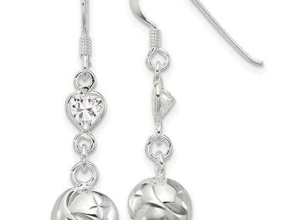 Sterling Silver Earrings Style QE17032 - Classique Jewelry Inc.