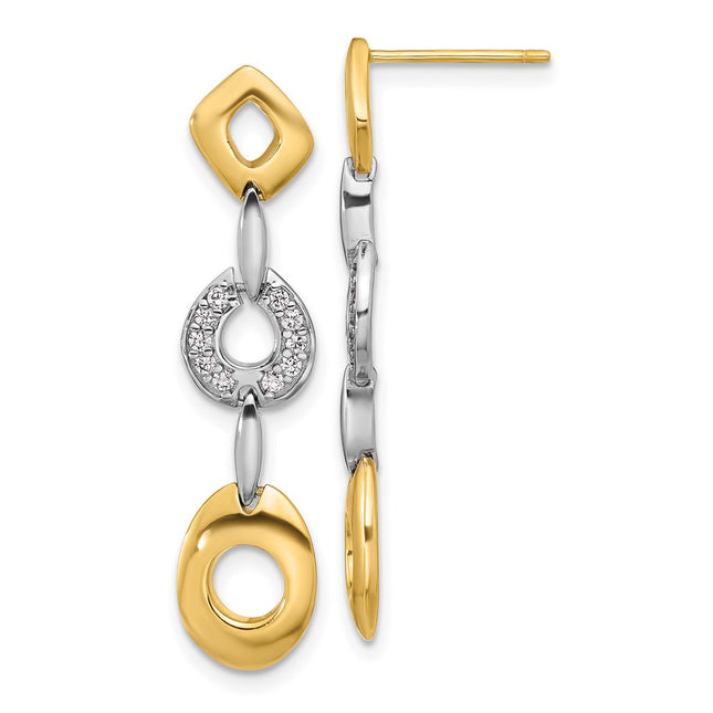 Sterling Silver Earrings Style QE17036 - Classique Jewelry Inc.