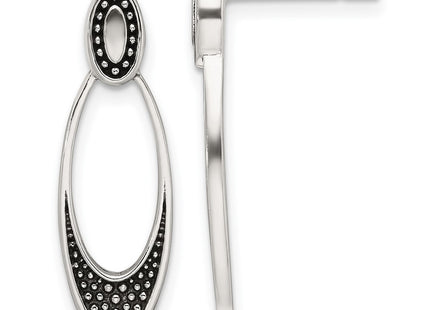 Sterling Silver Earrings Style QE17038 - Classique Jewelry Inc.