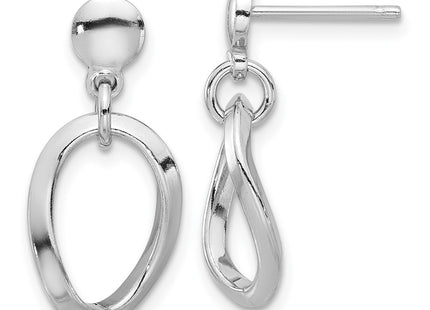 Sterling Silver Earrings Style QE17039 - Classique Jewelry Inc.