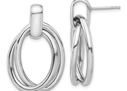Sterling Silver Earrings Style QE17041 - Classique Jewelry Inc.