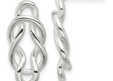 Sterling Silver Earrings Style QE17044 - Classique Jewelry Inc.