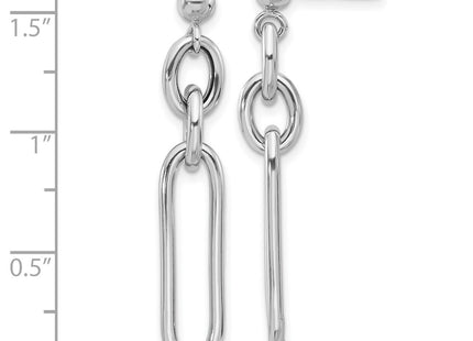 Sterling Silver Earrings Style QE17049 - Classique Jewelry Inc.