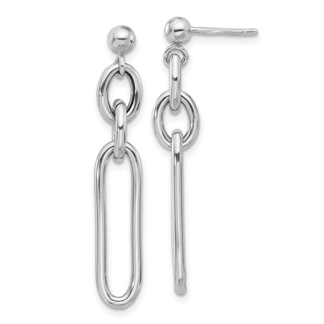 Sterling Silver Earrings Style QE17049 - Classique Jewelry Inc.