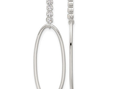Sterling Silver Earrings Style QE17052 - Classique Jewelry Inc.