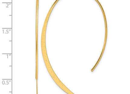 SS/Gold Plated Earrings Style QE17055GP - Classique Jewelry Inc.