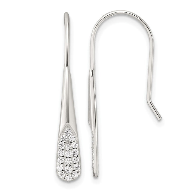 Sterling Silver Earrings Style QE17056 - Classique Jewelry Inc.