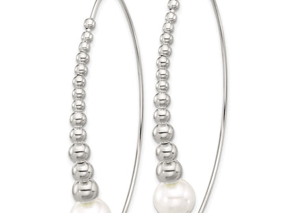 Sterling Silver Earrings Style QE17057 - Classique Jewelry Inc.