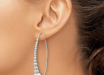 Sterling Silver Earrings Style QE17057 - Classique Jewelry Inc.