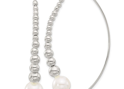 Sterling Silver Earrings Style QE17057 - Classique Jewelry Inc.