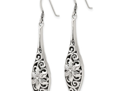 Sterling Silver Earrings Style QE17059 - Classique Jewelry Inc.