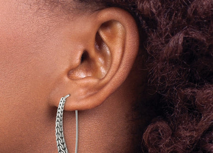 Sterling Silver Earrings Style QE17060 - Classique Jewelry Inc.