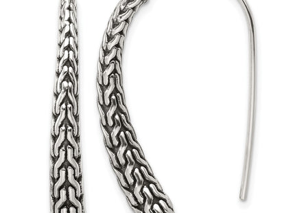 Sterling Silver Earrings Style QE17060 - Classique Jewelry Inc.