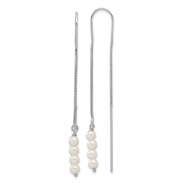 Sterling Silver Earrings Style QE17062 - Classique Jewelry Inc.