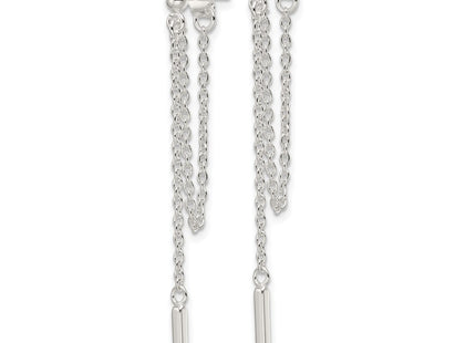 Sterling Silver Earrings Style QE17066 - Classique Jewelry Inc.