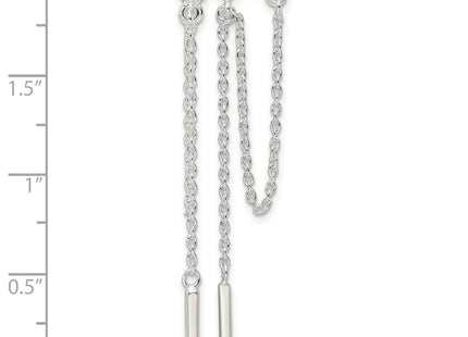 Sterling Silver Earrings Style QE17066 - Classique Jewelry Inc.