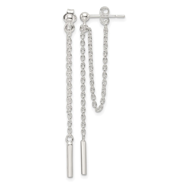 Sterling Silver Earrings Style QE17066 - Classique Jewelry Inc.