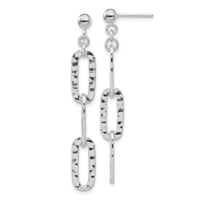 Sterling Silver Earrings Style QE17069 - Classique Jewelry Inc.