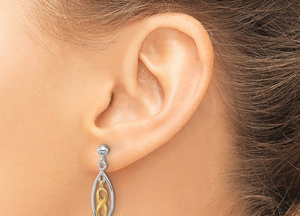 Sterling Silver Earrings Style QE17074 - Classique Jewelry Inc.