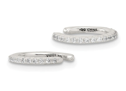 Sterling Silver Earrings Style QE17077 - Classique Jewelry Inc.