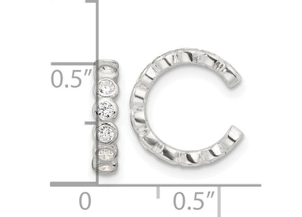 Sterling Silver Earrings Style QE17087 - Classique Jewelry Inc.