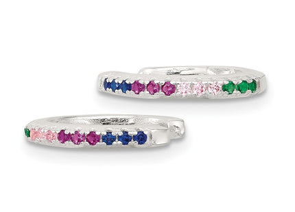 Sterling Silver Earrings Style QE17090 - Classique Jewelry Inc.