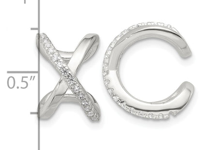 Sterling Silver Earrings Style QE17091 - Classique Jewelry Inc.