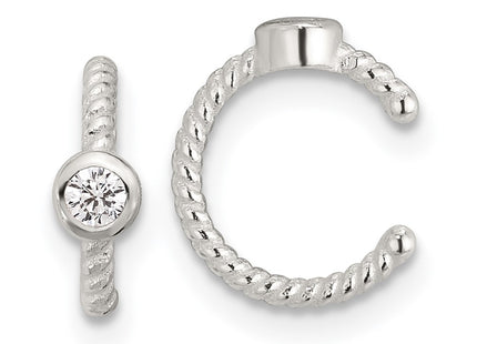 Sterling Silver Earrings Style QE17093 - Classique Jewelry Inc.