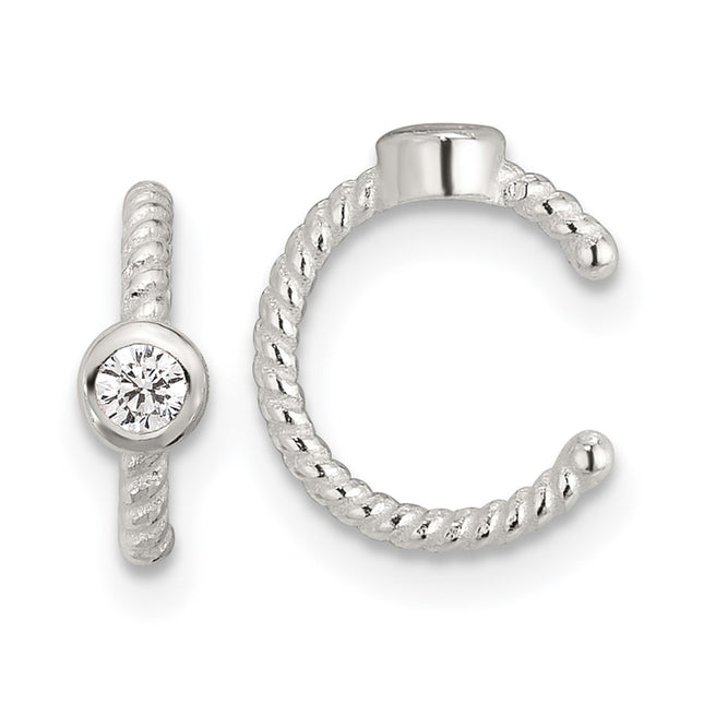 Sterling Silver Earrings Style QE17093 - Classique Jewelry Inc.