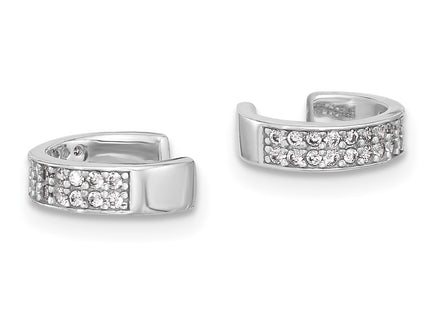 Sterling Silver Earrings Style QE17095 - Classique Jewelry Inc.