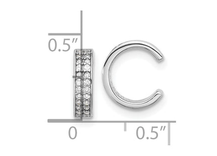 Sterling Silver Earrings Style QE17095 - Classique Jewelry Inc.