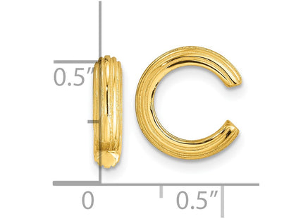 Sterling Silver Earrings Style QE17097GP - Classique Jewelry Inc.