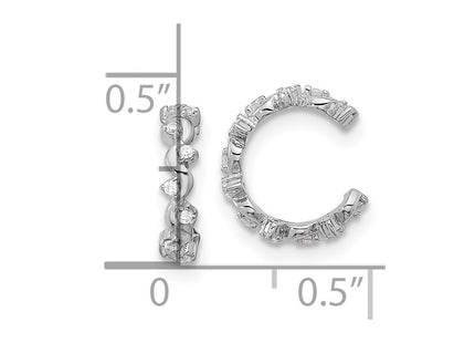 Sterling Silver Earrings Style QE17098 - Classique Jewelry Inc.