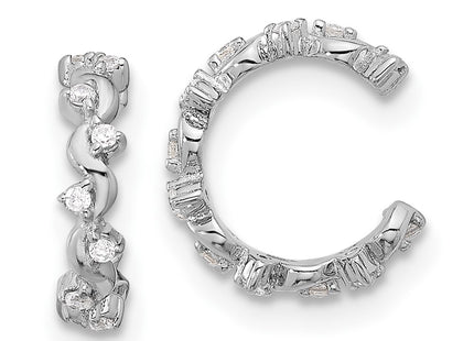 Sterling Silver Earrings Style QE17098 - Classique Jewelry Inc.