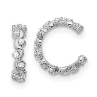 Sterling Silver Earrings Style QE17098 - Classique Jewelry Inc.