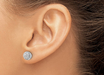 Sterling Silver Earrings Style QE17099 - Classique Jewelry Inc.